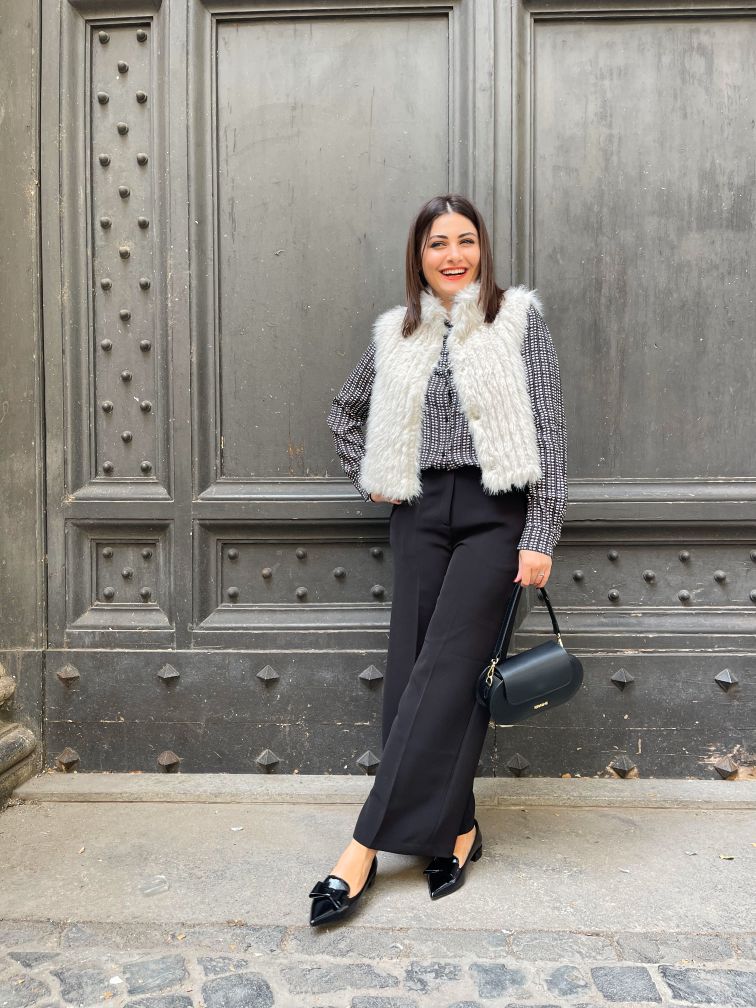 Rino&Pelle - Gilet Ecopelliccia Colore Panna