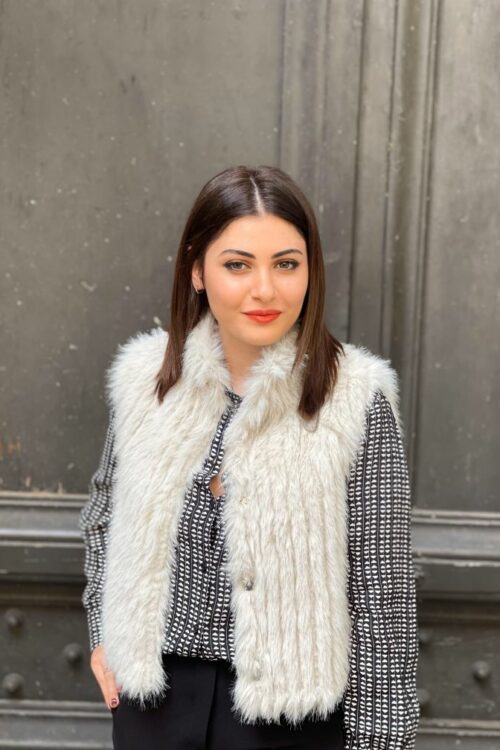 Rino&Pelle – Gilet Ecopelliccia Colore Panna