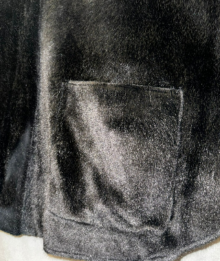 Rino&Pelle - Poncho Ecopelliccia Colore Nero