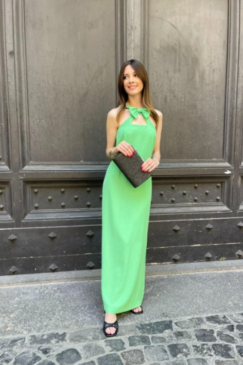 Via Stendhal Roma – Abito Verde Mela