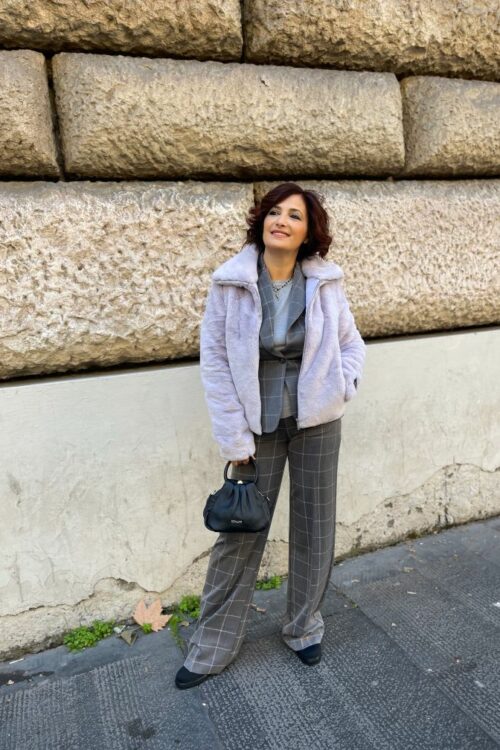 Rino&Pelle – Pellicciotto Ecopelliccia Colore Lilla