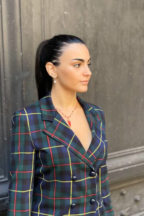 Rebeka Ross – Giacca Fantasia Scozzese