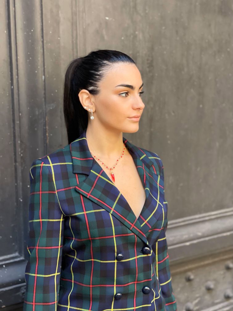 Rebeka Ross - Giacca Fantasia Scozzese