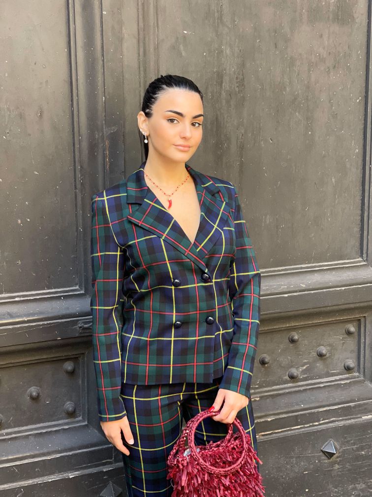 Rebeka Ross - Giacca Fantasia Scozzese