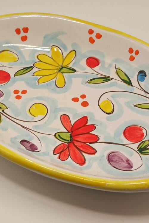 Ovalina diametro cm 12 Ceramiche Ischia Pithos